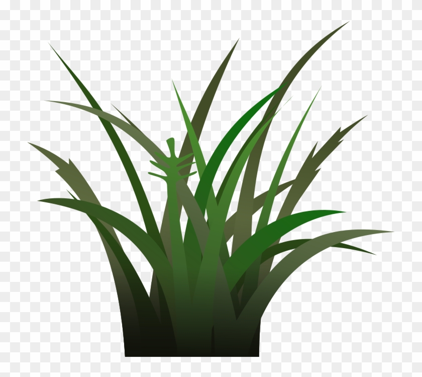 Free Dark Grass Shaded - Vegetation Clipart #879221