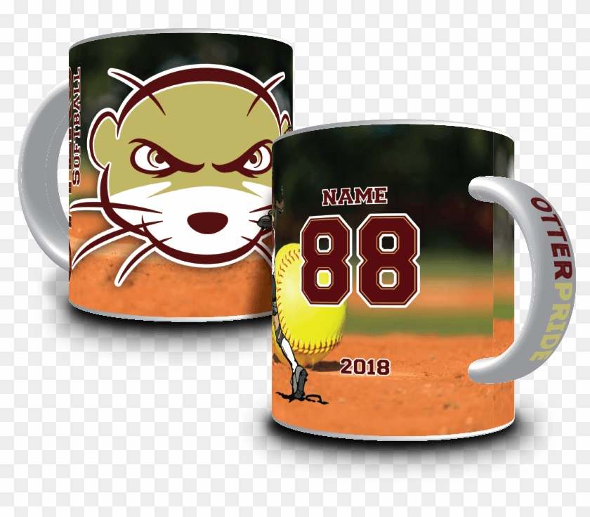 Ff Otters Softball 2018 Coffee Mug - Cartoon #879258