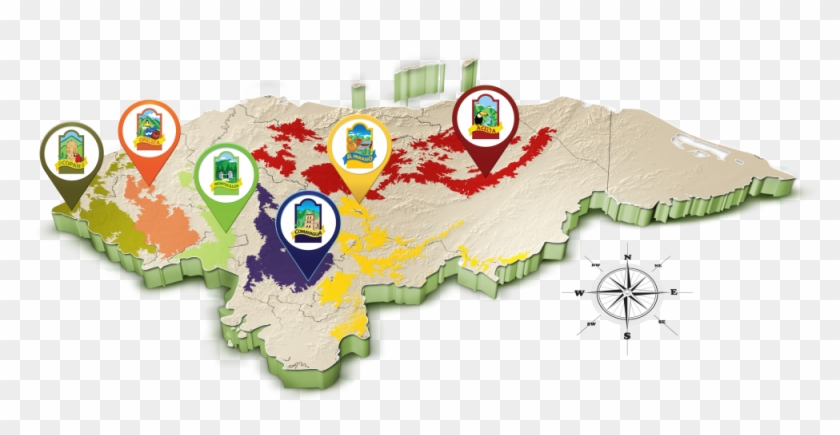 Honduran Coffee Growing Regions - Honduras Coffee Regions #879272