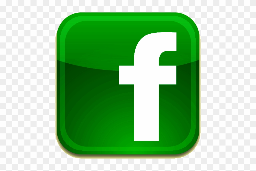 Join Us On Facebook - Facebook Logo Green Png #879313