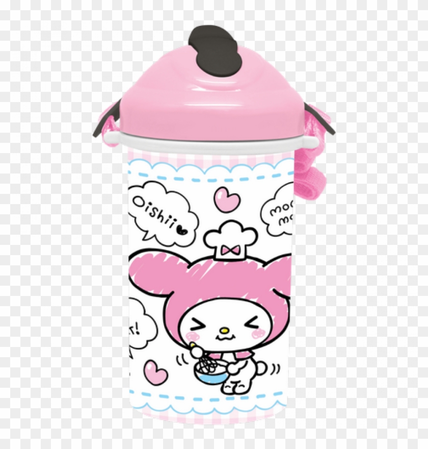 My Melody 3d Bottle 400 Ml - Water Bottle #879348