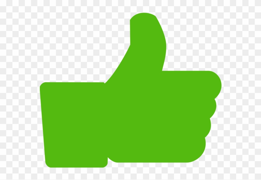 Green Facebook Logo - Green Facebook Thumbs Up #879387