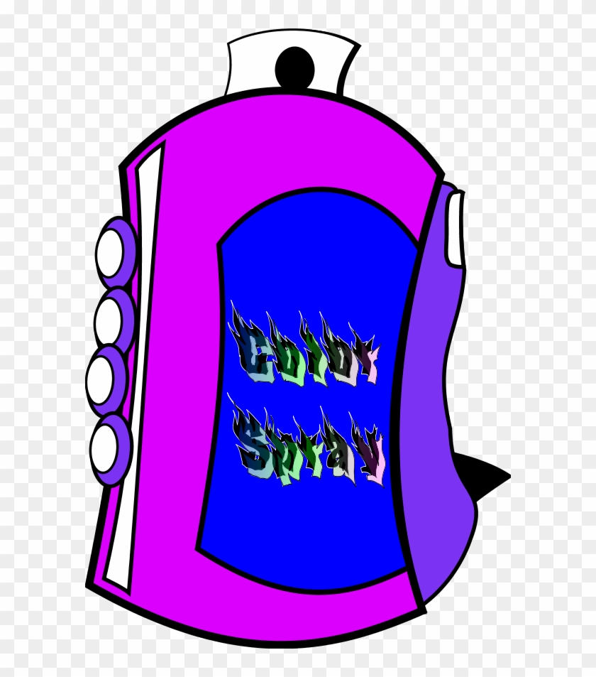 Spray Can Color - Clip Art #879391