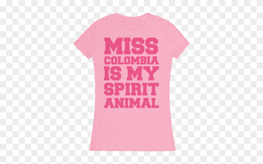 Miss Colombia Is My Spirit Animal Womens T-shirt - Betty And Veronica Shirts #879410