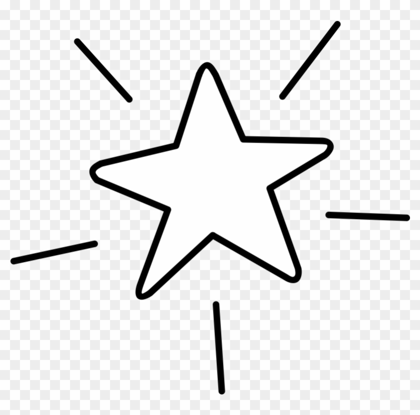 Clipart - Etoile - Star Shine Clipart #879506