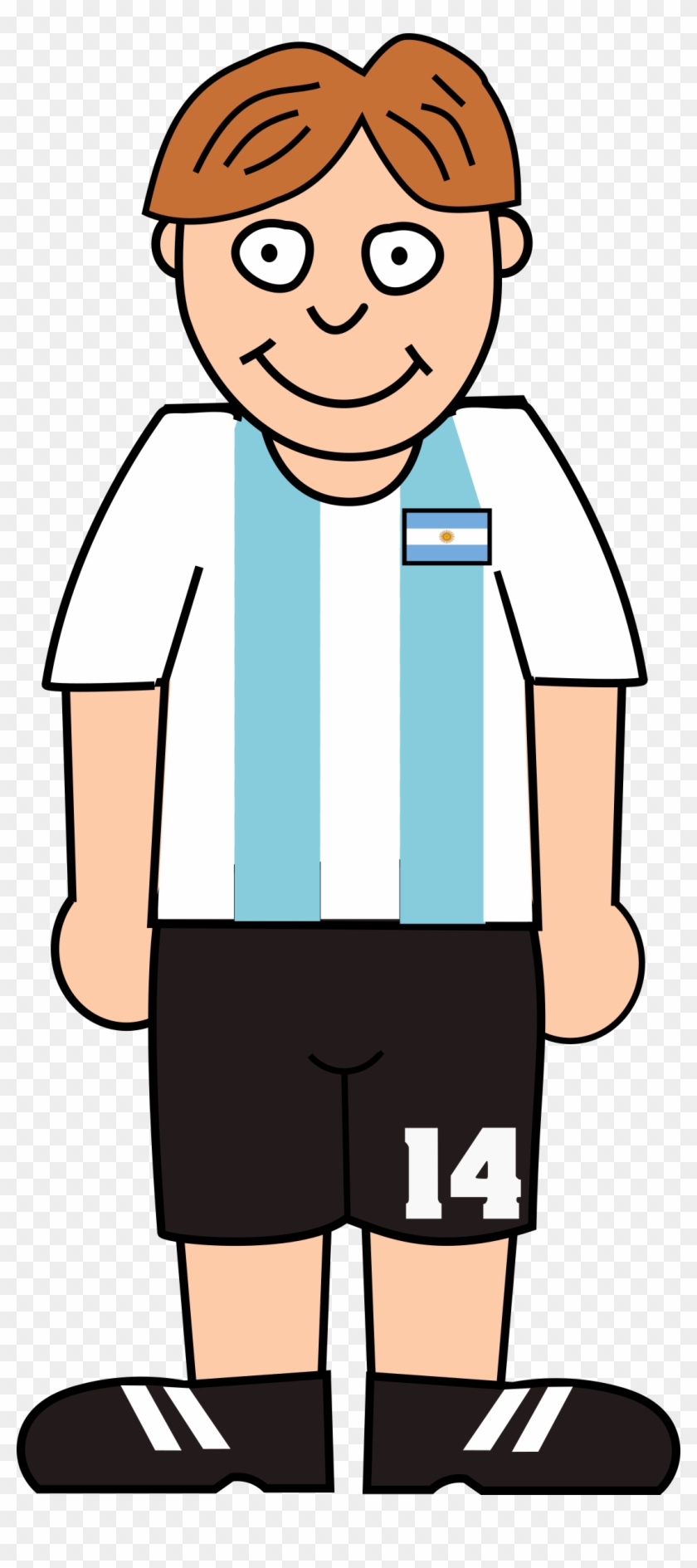 Big Image - World Cup Soccer Player Clipart Png #879536