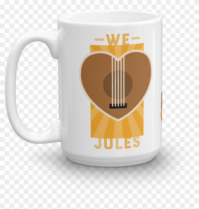 We Love Jules Mug - Late Night With Seth Meyers 15 Oz White Ceramic Mug #879556