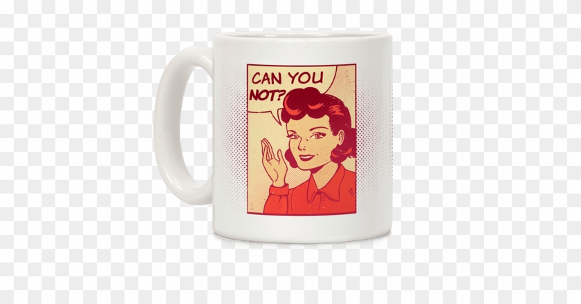 Can You Not Vintage Comic Panel Coffee Mug - Comics #879631