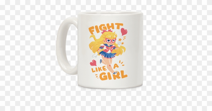 Fight Like A Girl - Coffee Cup #879652
