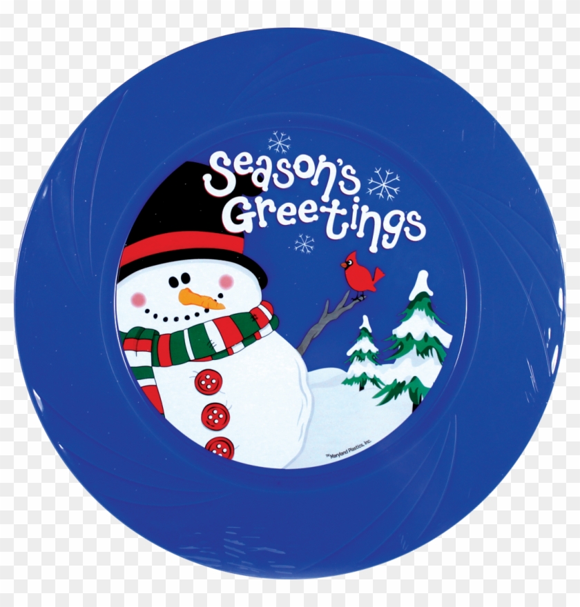 Season's Greetings Pdq - Snowman #879675