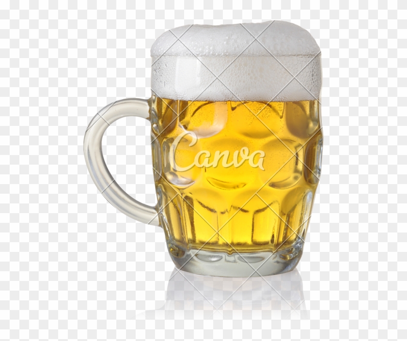 Mug Of Beer - Premium Poster: Collection Of Different Beer Isolated #879745