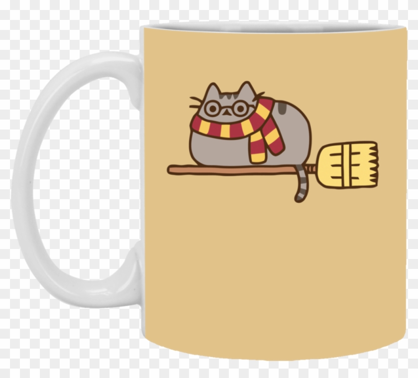 Pusheen Harry Potter Mug Cup Gift - Harry Potter Signs #879753
