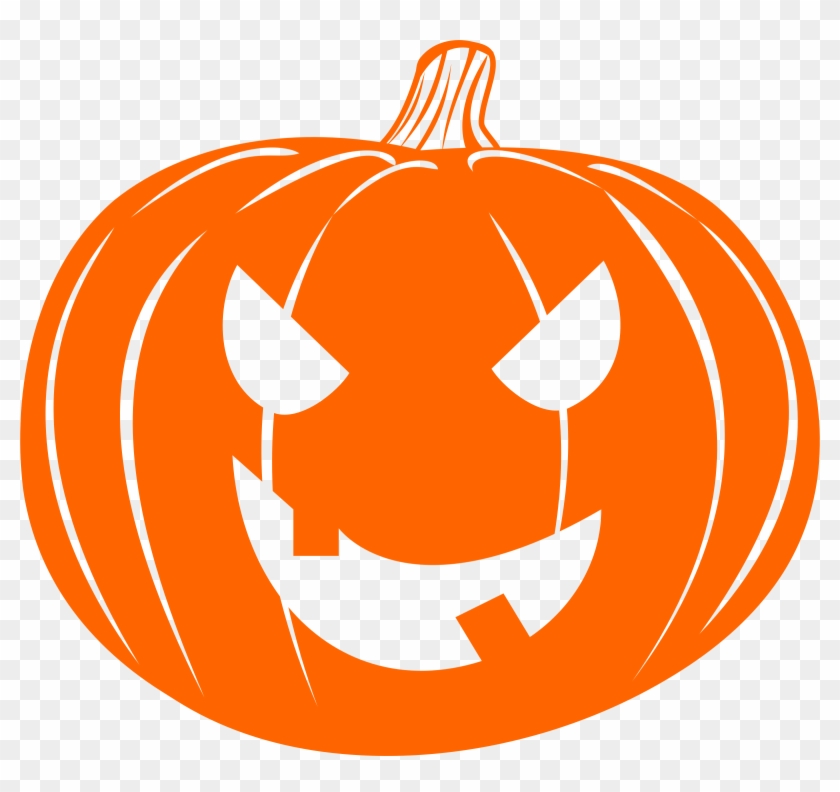 Big Image - Scary Jack O Lantern Clipart #879882