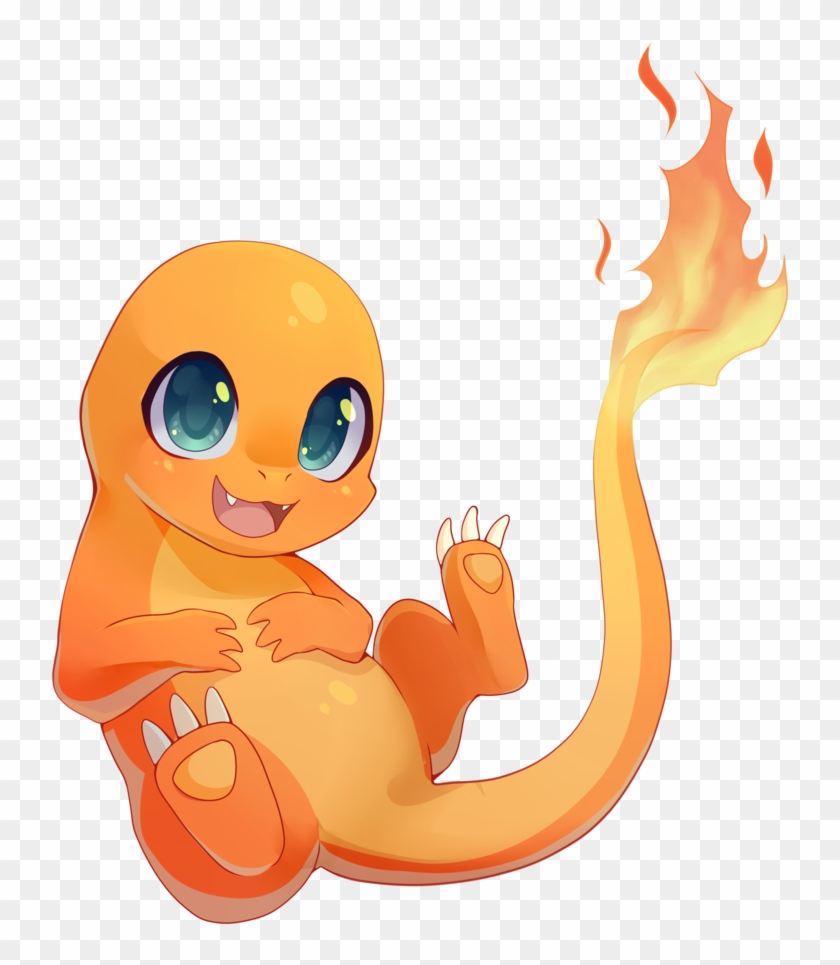 Starrite 125 14 Charmander By Tomaire - Charmander Chibi #879891