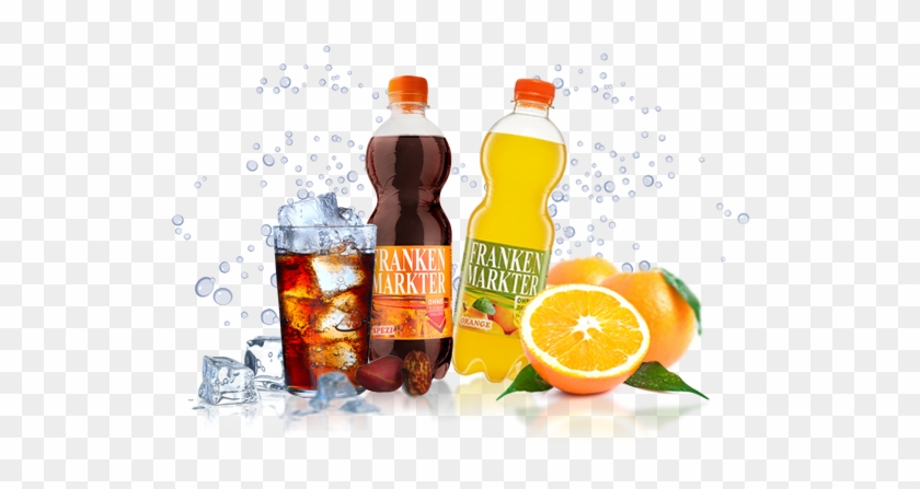 Frankenmarkter Limonaden In Den Sorten Spezi Und Orange - Spezi #879968