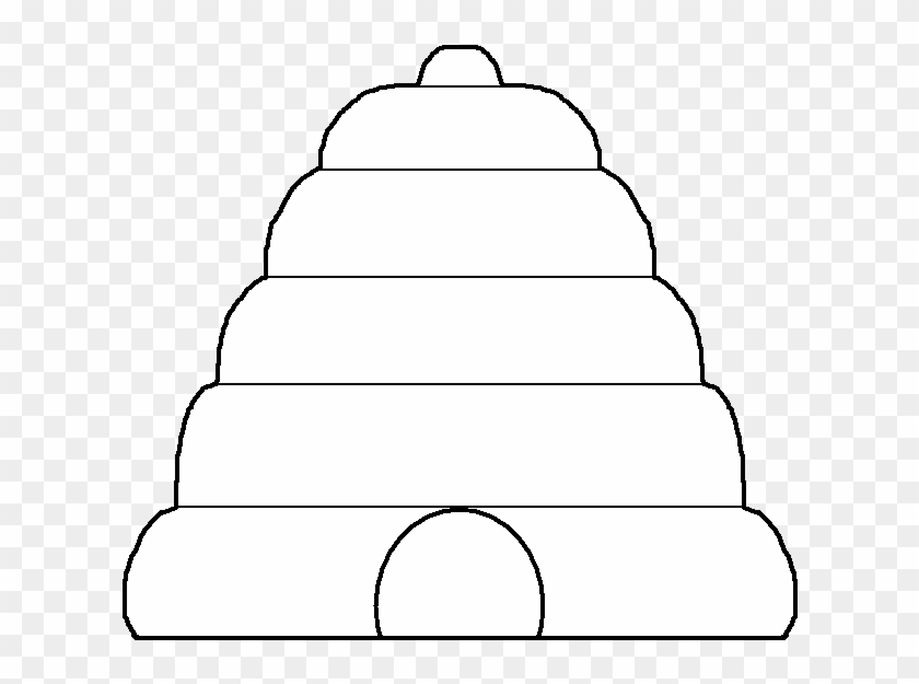Beehive Clipart - White #879990