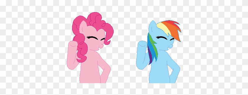 Pony Pinkie Pie Rainbow Dash Rarity Derpy Hooves Applejack - My Little Pony Dancing Gif #880017