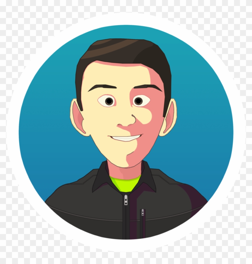 Circle Profile By Pdogkasper - Cartoon #880122