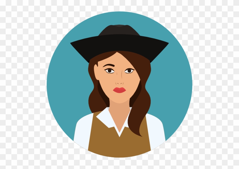 Pirate Free Icon - French Girl Cartoon Png #880138