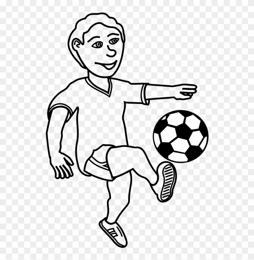 Football Black And White Football Black And White Image - Soccer Ball Clip Art #880237