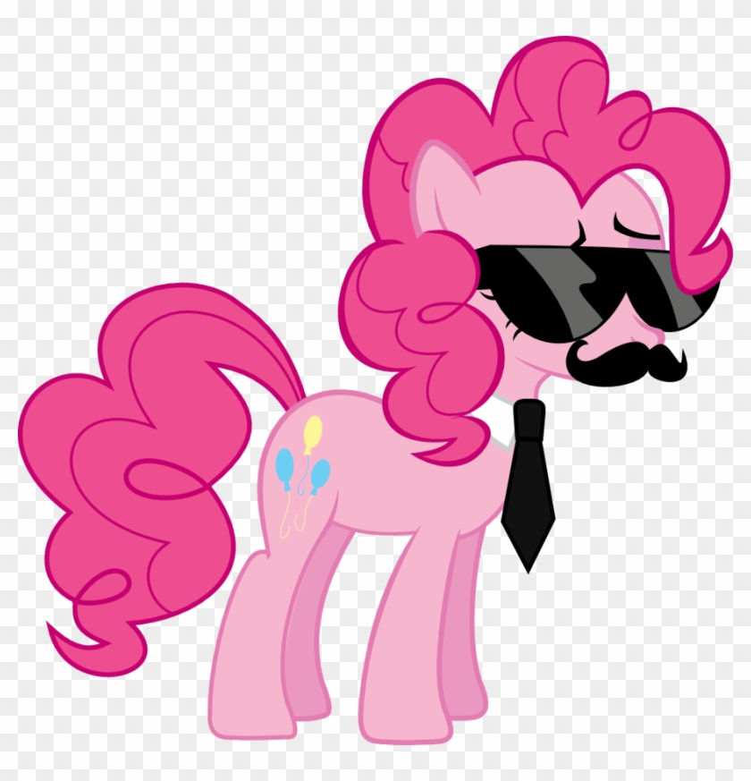 My Little Pony Nice Pinkie Pie - Pinkie Pie With A Mustache #880250