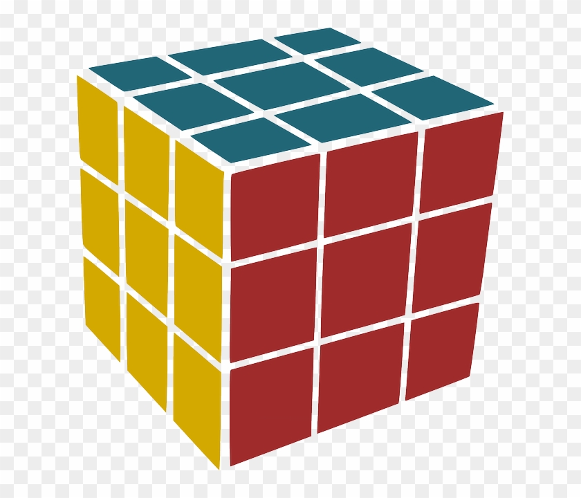 Toy Rubik's Cube, Cube, Game, Puzzle, Toy - Rubik's Cube Vector Png #880342