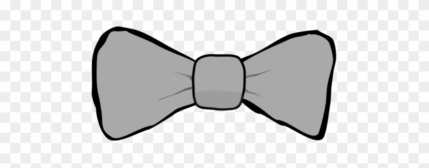 Gray Clipart Bowtie - Bow Tie Clip Art #880377