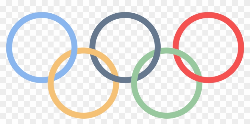 Olympic Rings Clip Art - South African Sports Confederation And Olympic Committee #880390