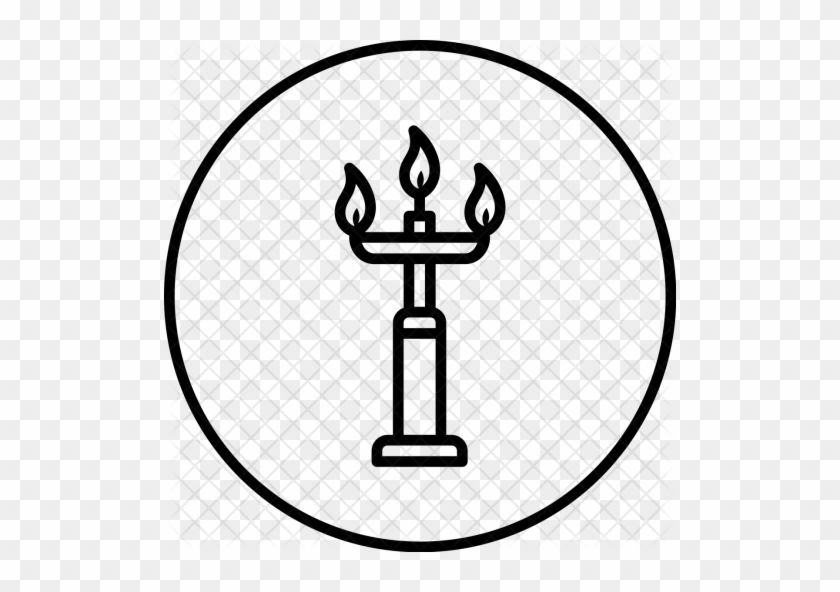 Candle, Lamp, Diya, Diwali, Celebration, Decoration - Diya Clipart Black & White #880477
