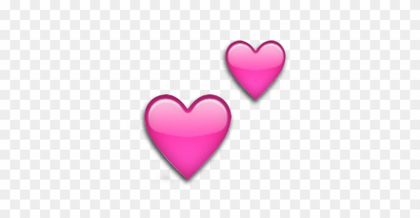 The Gallery For > Double Heart Emoji - 2 Pink Hearts Emoji #880701
