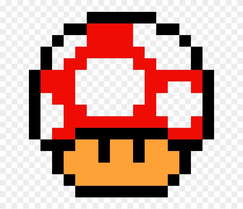 Mario Mushroom Pixel Art Maker - Mario Mushroom Pixel Art #880773