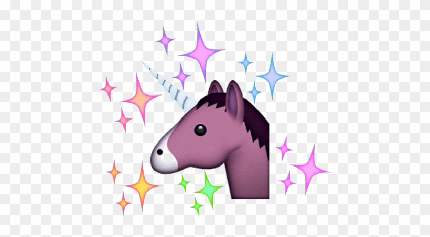Unicorn Emoji Transparent - Unicorn Emoji No Background #880784