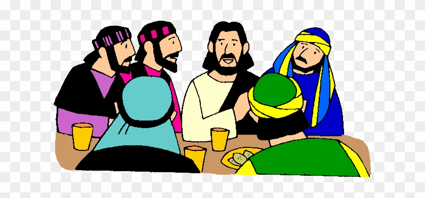 Free British Flag Clipart Image Cartoon Last Supper - Luke 14 1 7 14 #880793