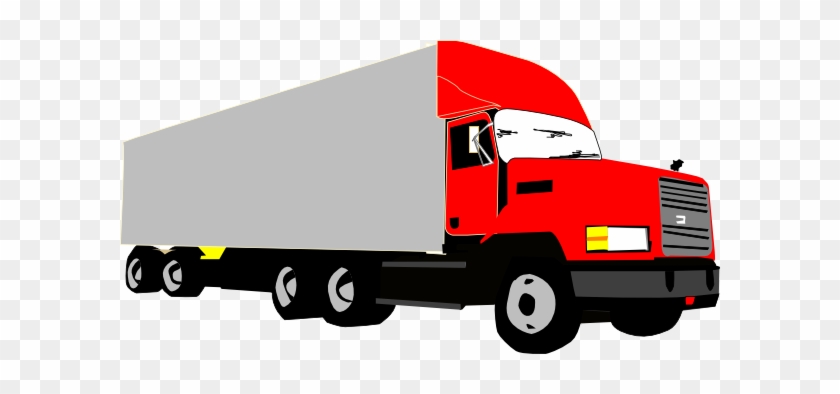 Truck Clipart - Trailer Truck #880826