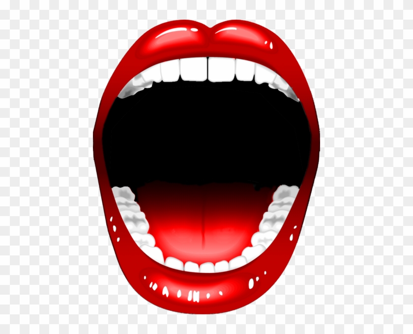 Big-mouth - Open Mouth Clipart Png #880850
