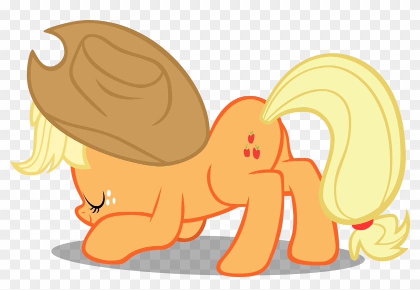 Mlp Applejack Bowing #880877