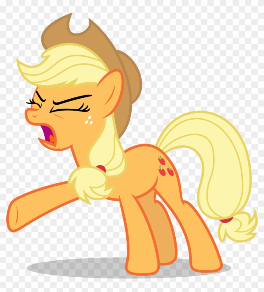 Mlp Fim Applejack This Is Hopeless Vector By Luckreza8 - My Little Pony La Magia #880880
