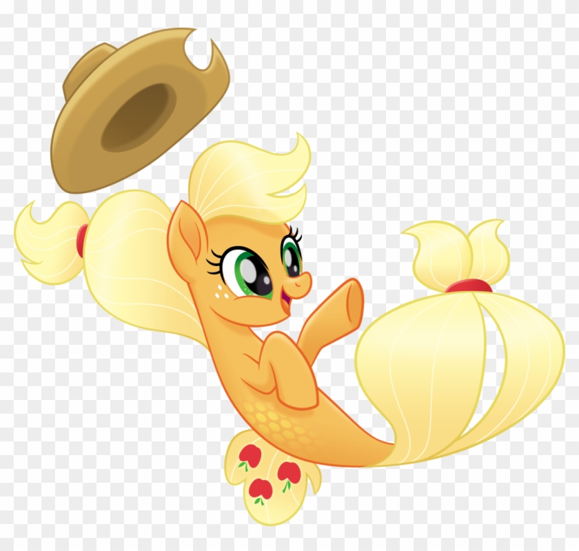 Absurd Res, Applejack, My Little Pony - My Little Pony The Movie Sea Ponies Applejack #880884