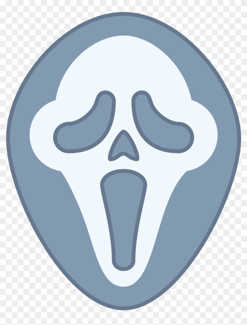 The Icon Is Depicting An Image Of A Mask Popularized - Scream #880899