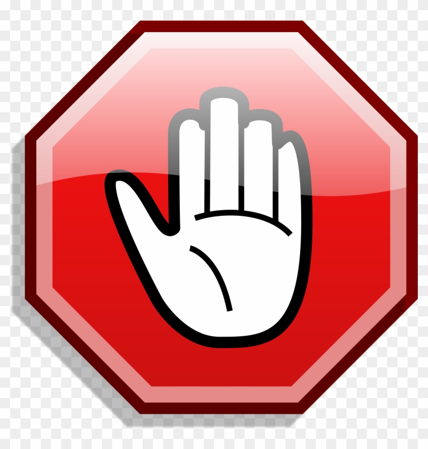 Stop Hand Red Png On Moviepedia Information Reviews - Stop Animated Gif #880953