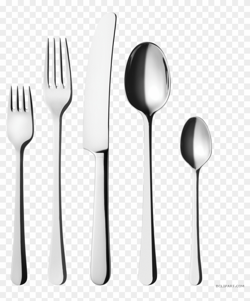 Fork Knife And Spoon Tools Free Clipart Images Bclipart - Transparent Spoon Fork Knife #881037