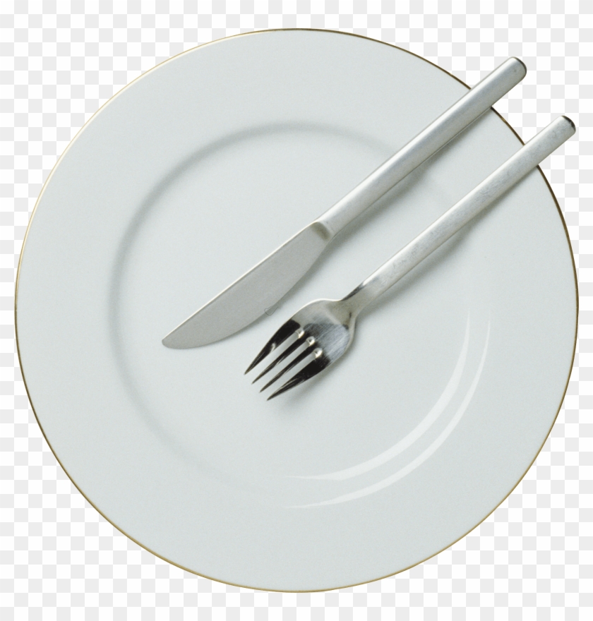 Fork Knife Plate - Living Language Non Connoisseur's Menu Guide: #881049