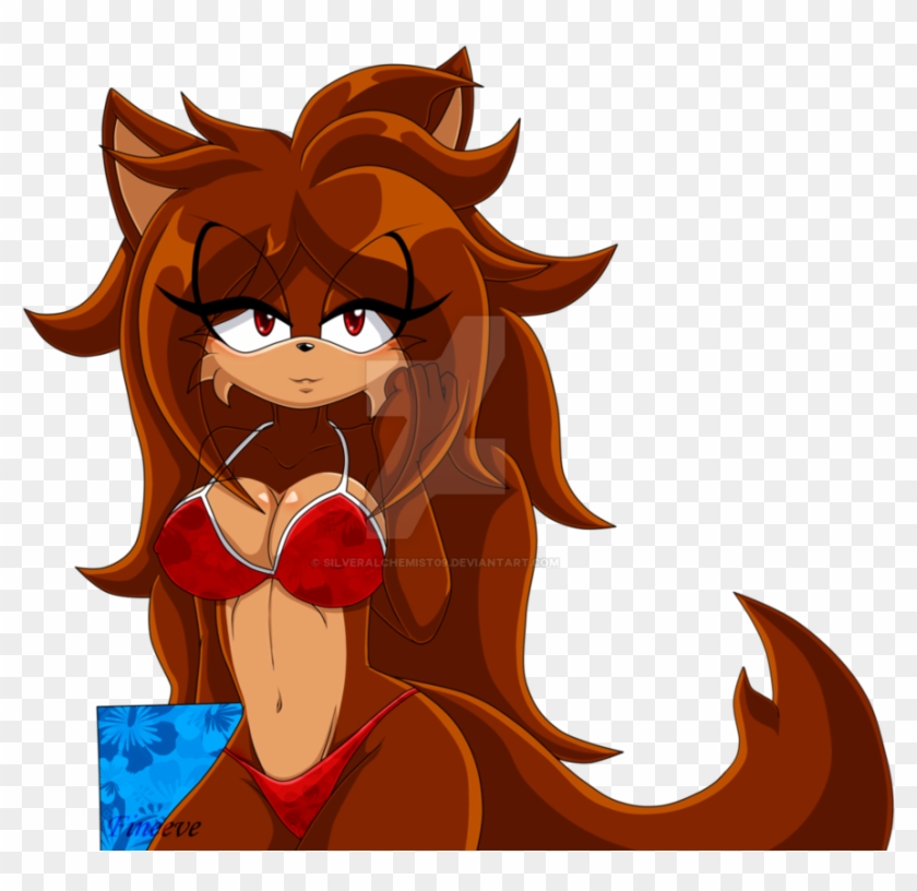Bathing Suit By Silveralchemist09 - Cartoon #881083