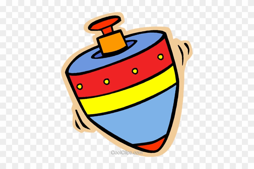 Spinning Top Royalty Free Vector Clip Art Illustration Clip Art