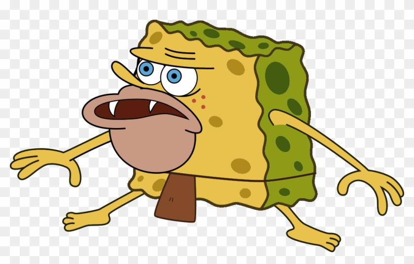 Spongegar/primitive Sponge/caveman Spongebob Meme - Mr Krabs Meme #881132