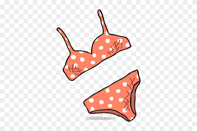 Bikini Royalty Free Vector Clip Art Illustration - Bikini Royalty Free Vector Clip Art Illustration #881135