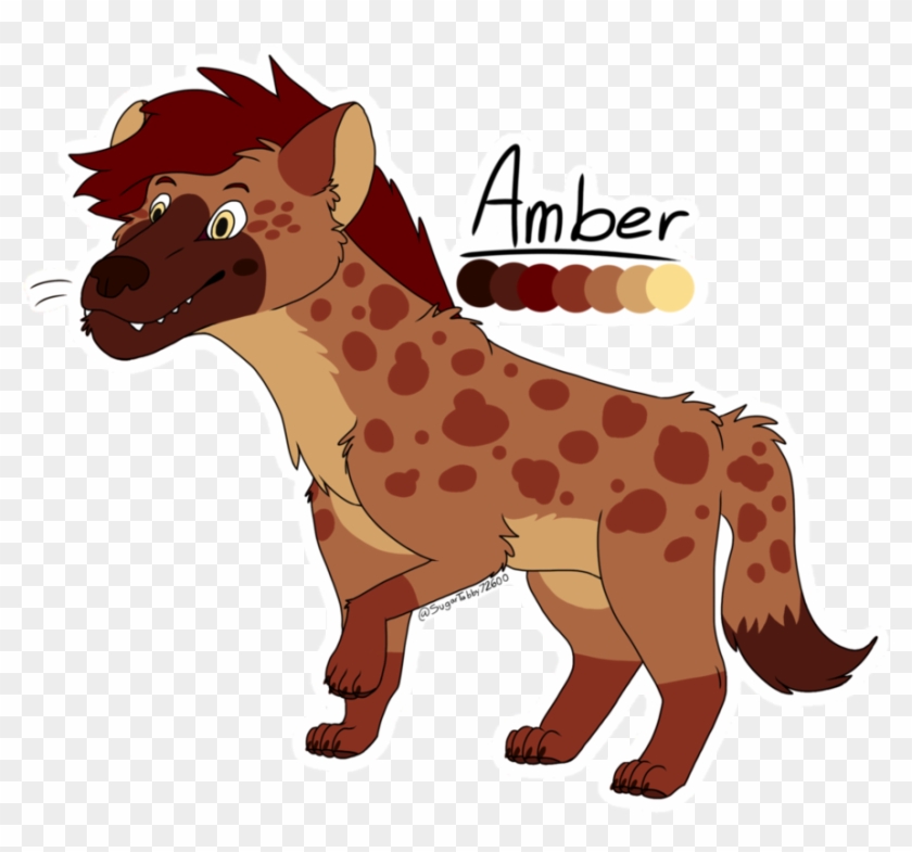 Amber The Hyena Ref By Sugartabby72600 - Cartoon #881297