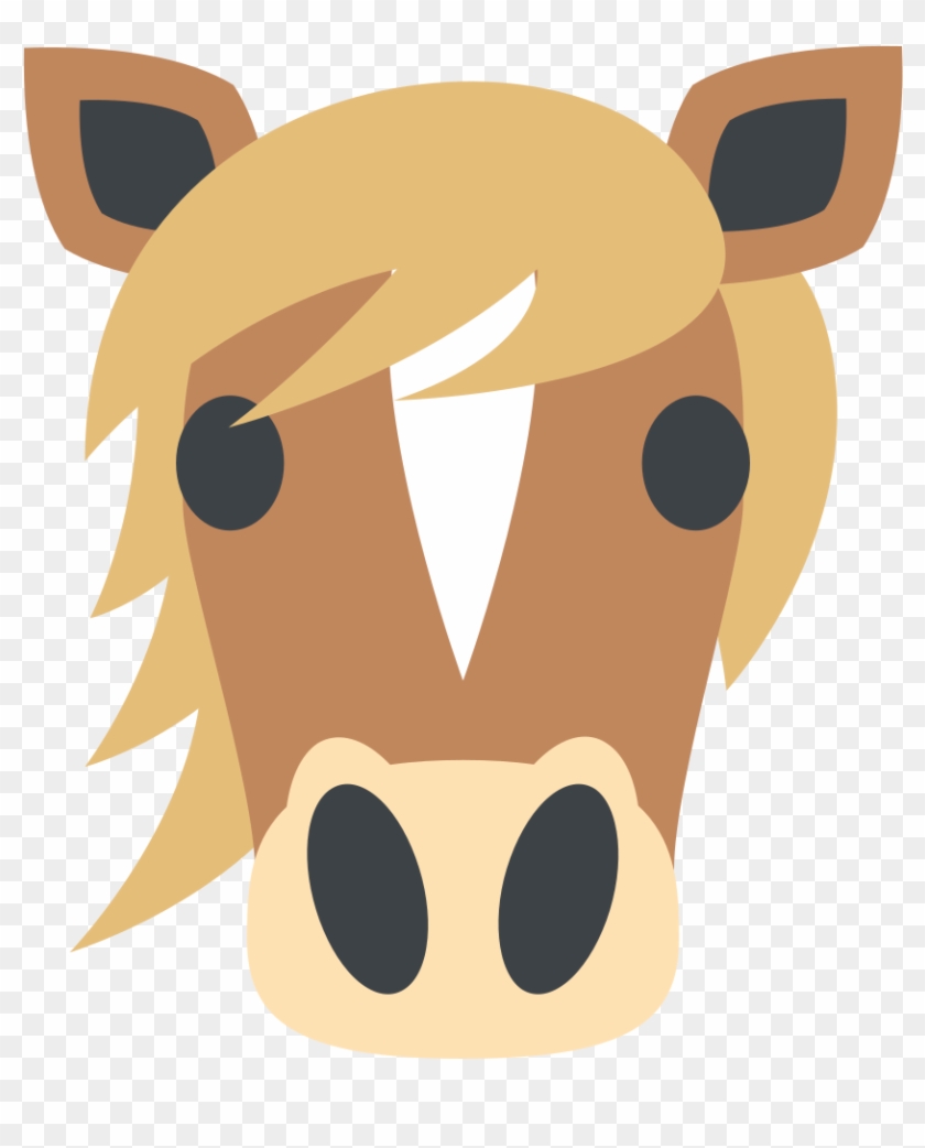 File - Emojione 1f434 - Svg - Horse Emoji #881354