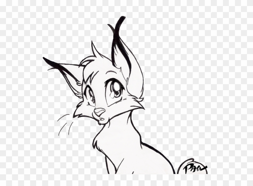 Drawn Hyena Anime - Cartoon Lynx To Draw #881508