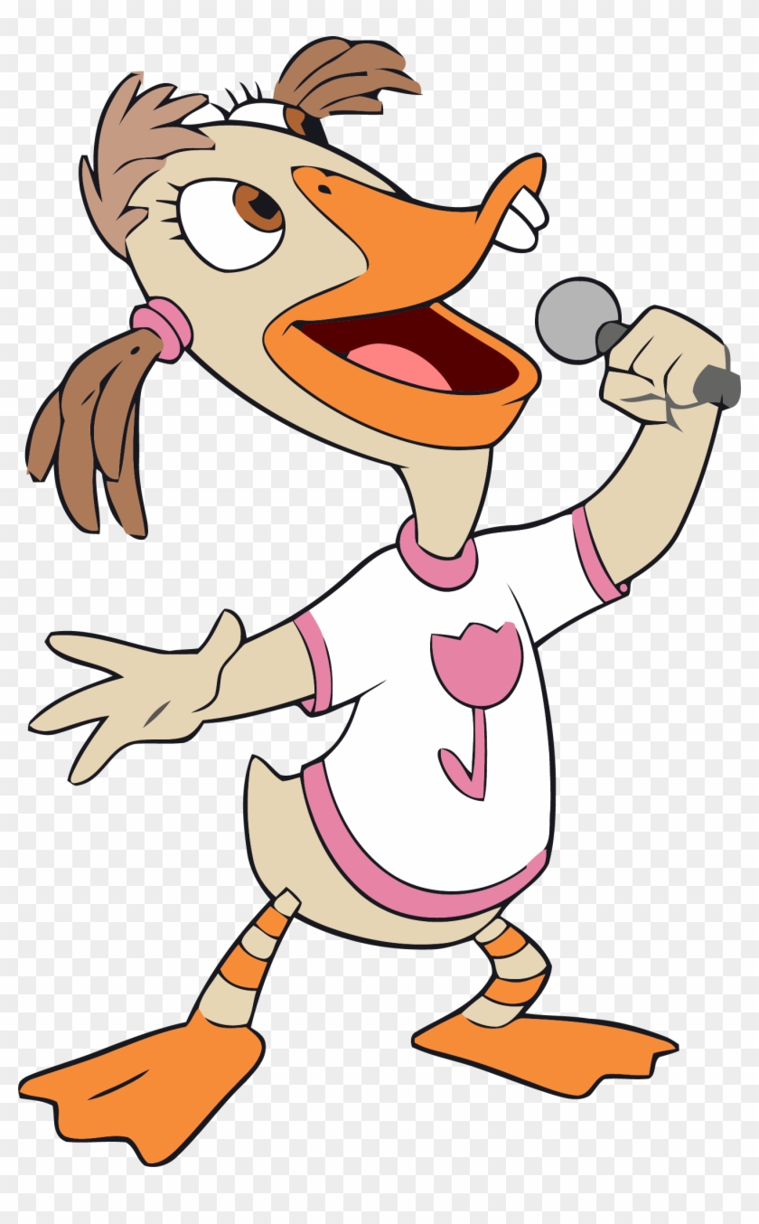 Abby Mallard Song Clipart Png - Cartoon #881595